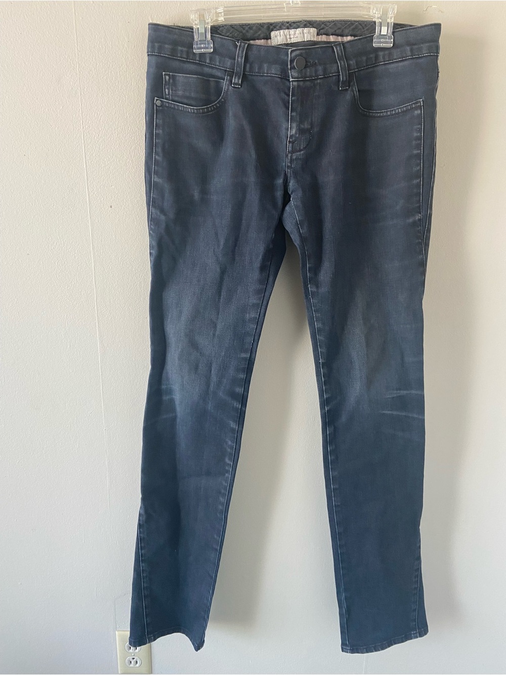 Stella McCartney womens jeans washed out black size 31